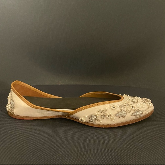 Beaded Leather Flats - Picture 5 of 14